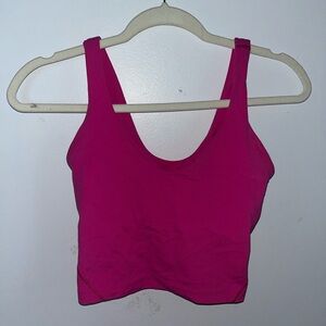 lululemon sonic pink align tank sz 4